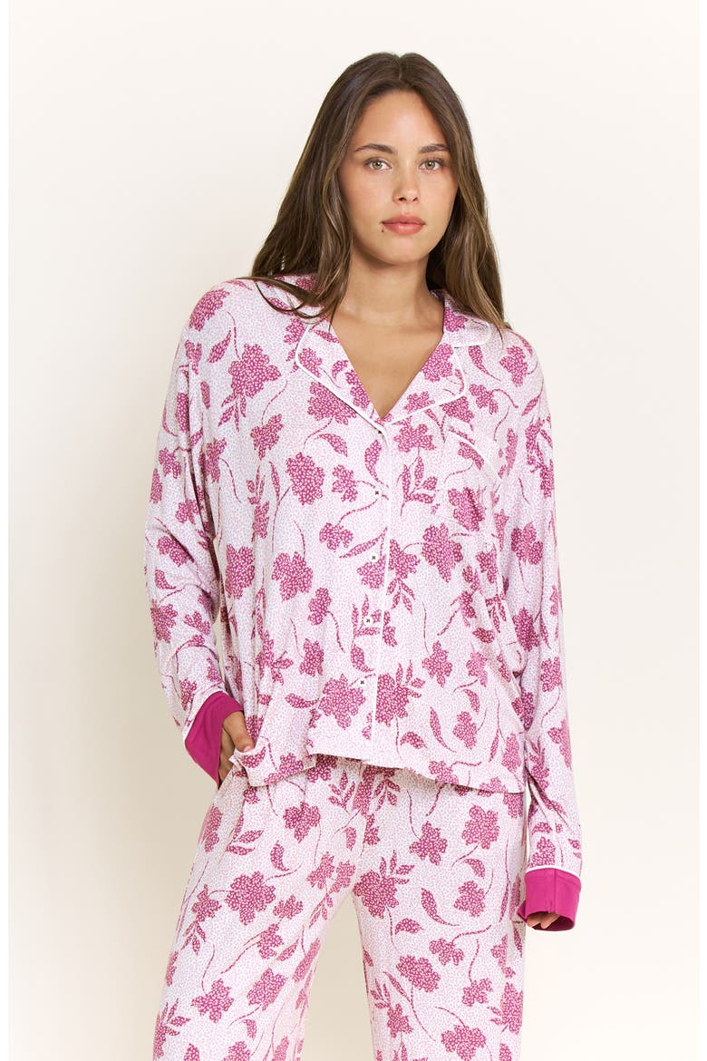 All American Long Pajamas, Alternate, color, ROMANTIC LILAC VINES