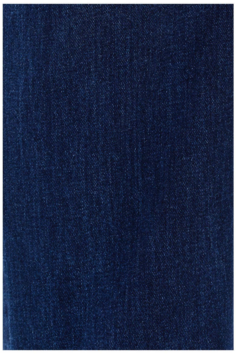 Raw Hem High Waist Wide Leg Jeans, Alternate, color, SAPPHIRE