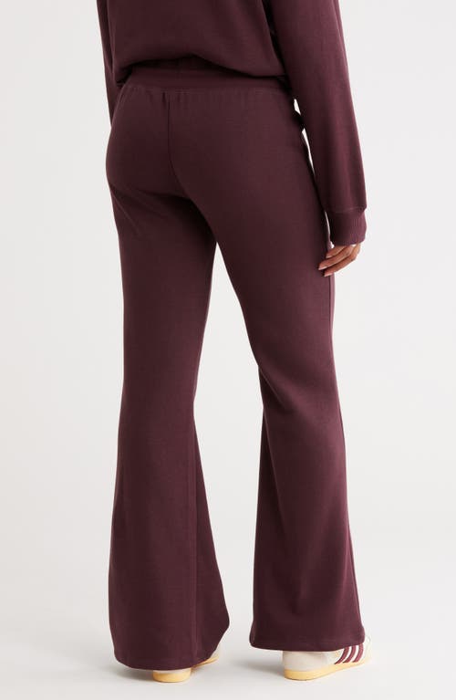Abound Flare Sweatpants In Burgundy