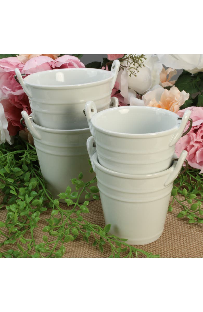 BIA Cordon Bleu 4-Piece Assorted Pail Set, Alternate, color, White