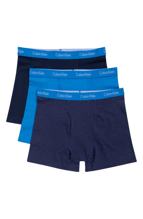 Kids' Assorted 3-Pack Stretch Cotton Boxer Briefs (Little Kid & Big Kid)