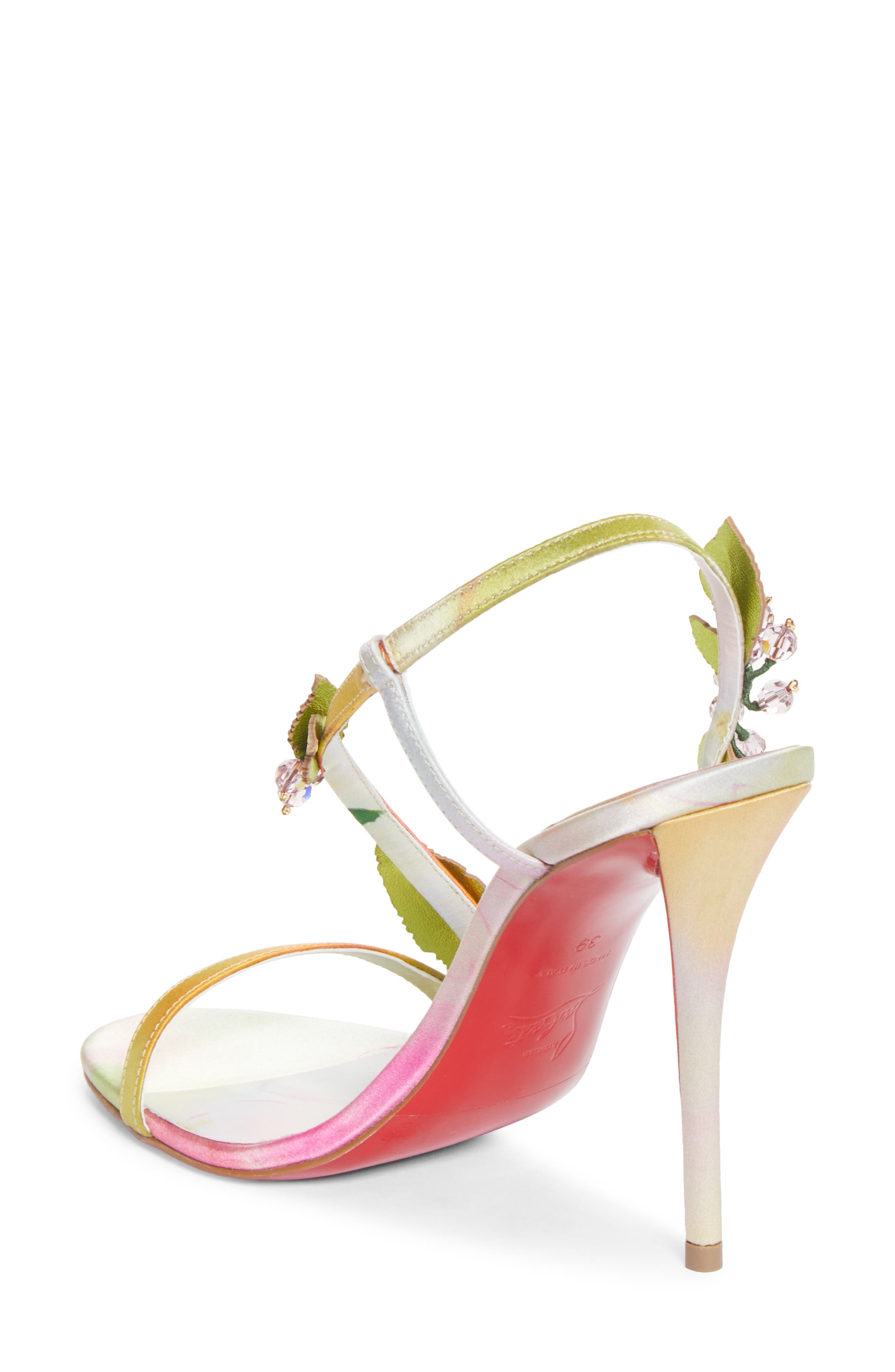 Rosa Fruit Sandal, Alternate, color, GREEN MULTI