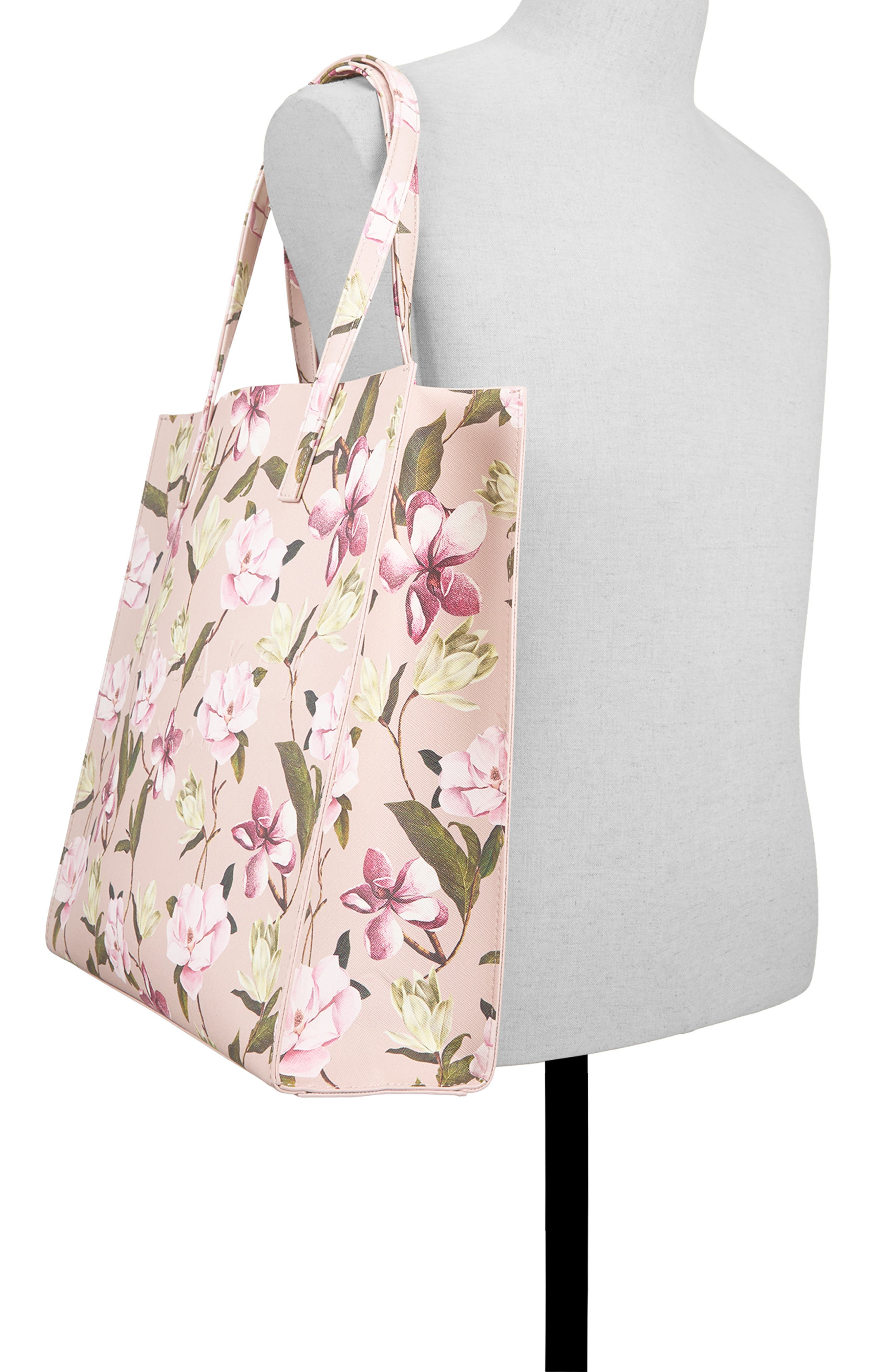 Soocon Faux Leather Tote, Alternate, color, STILL MAGNOLIA SYNTHETIC EPI
