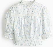 H&M Pintucked Cotton Blouse