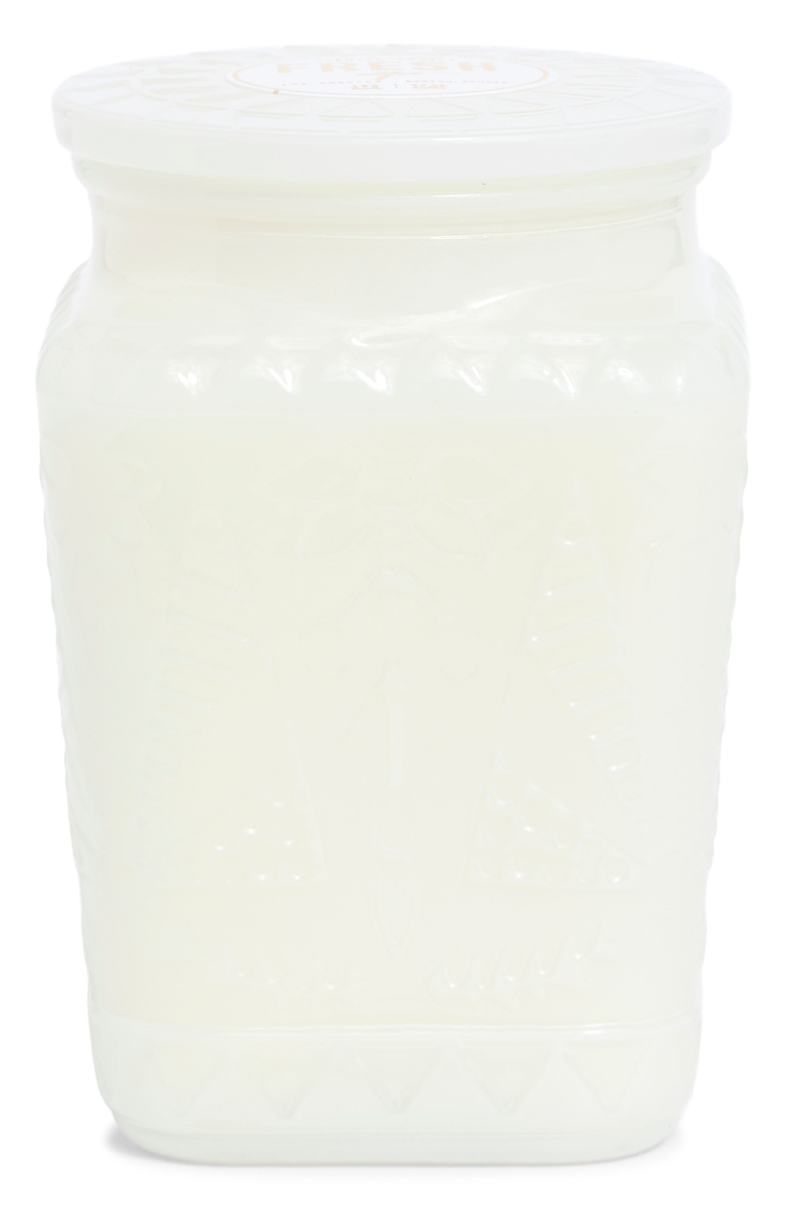 PORTOFINO CANDLES Fresh Cotton Decorative Jar Candle