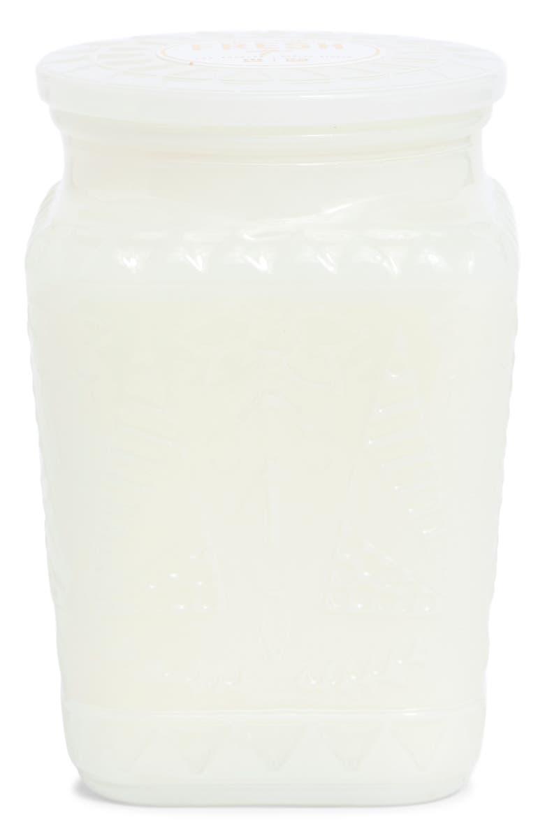 PORTOFINO CANDLES Fresh Cotton Decorative Jar Candle, Main, color, Fresh Cotton