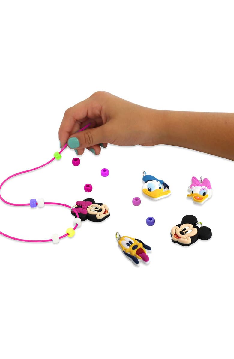 Tara Toy Necklace Activity Set Minnie Mouse, 160 Piece Diy Jewelry Kit, Alternate, color, Multicolored