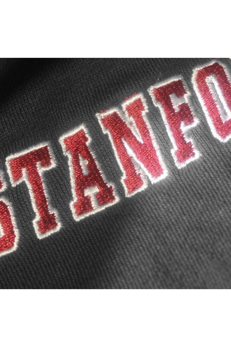 Youth Stadium Athletic Charcoal Stanford Cardinal Big Logo Pullover Hoodie, Alternate, color, Charcoal