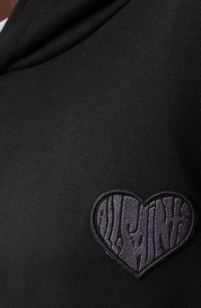 AllSaints Lover Rihan Cotton Graphic Hoodie, Alternate, color,