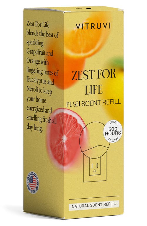 Vitruvi Forest Rain Push Plug-in Scent Refill In Zest For Life