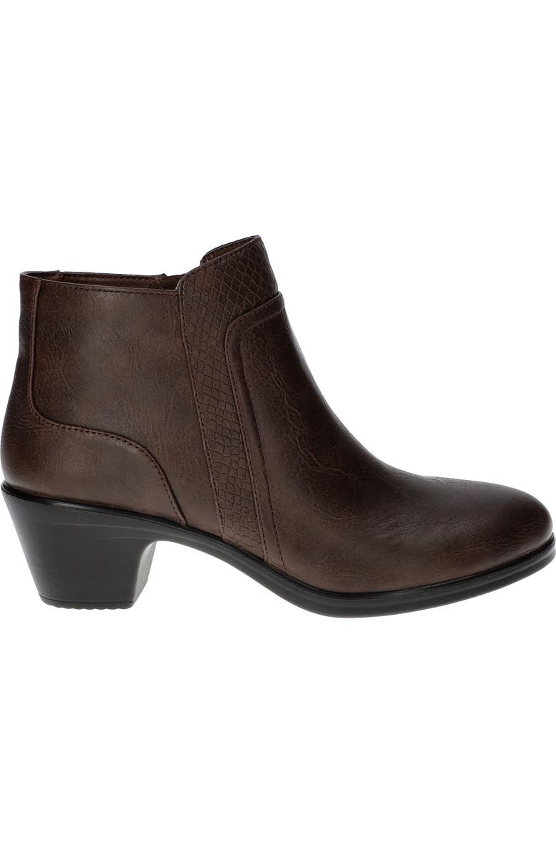 EASY STREET Langley Bootie, Alternate, color, Brown-Snake