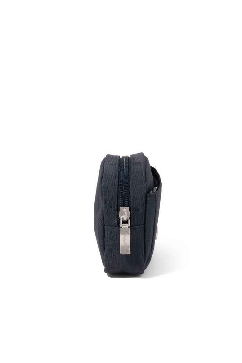 Mini Pocket Cosmetic Bag, Alternate, color, French Navy