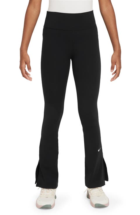 Kids' Nike One Dri-FIT Flare Leggings (Big Kid)