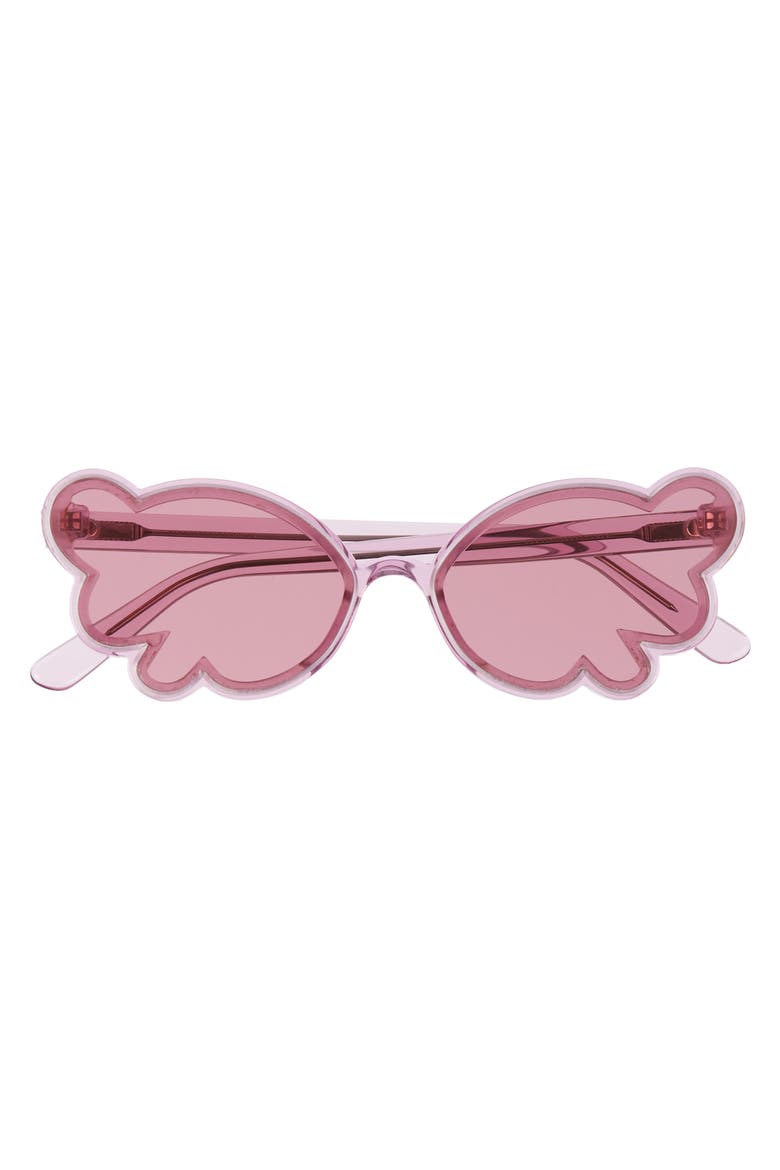 Butterfly Sunglasses, Alternate, color, LILAC