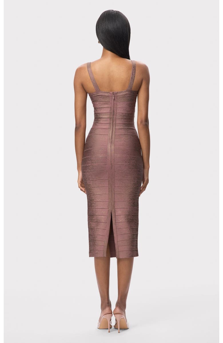 Herve Leger The Indie Dress, Alternate, color, Biscotti