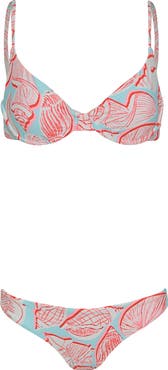 Maaji Australian Reef Dainty Reversible Underwire Bikini Top