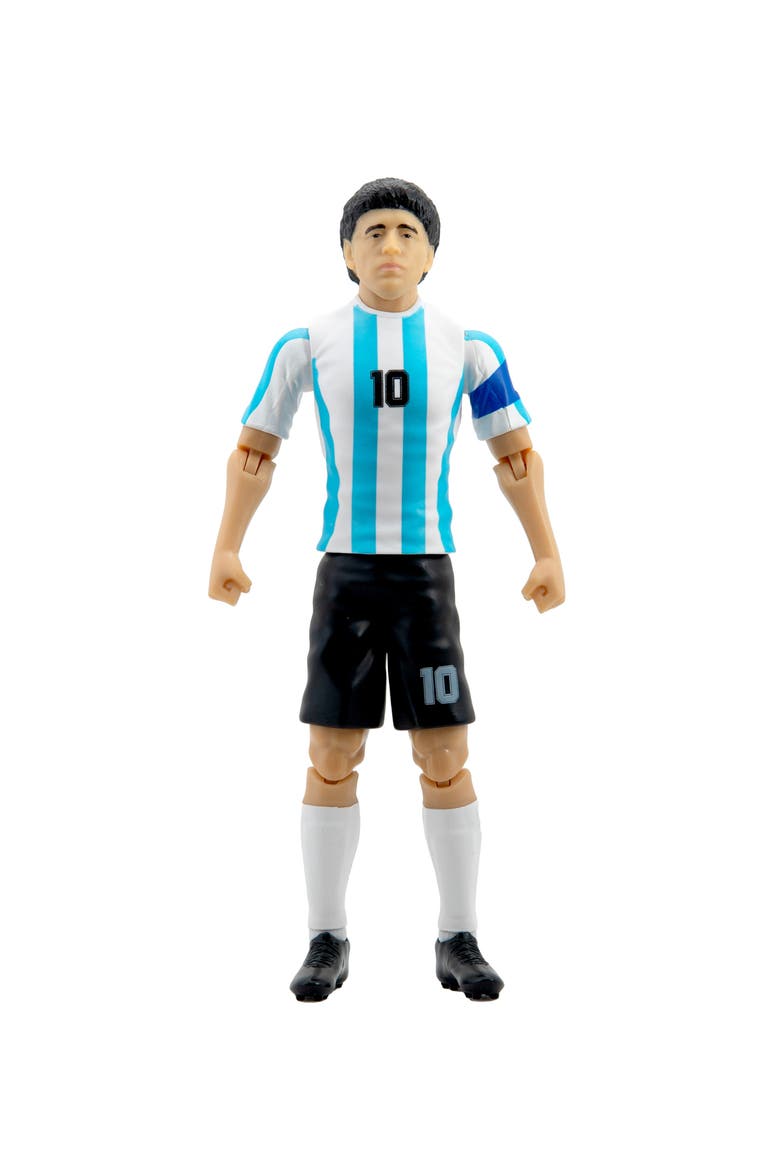 Sockers Legends Diego Maradona Argentina 8" Soccer Action Figure, Main, color, Blue