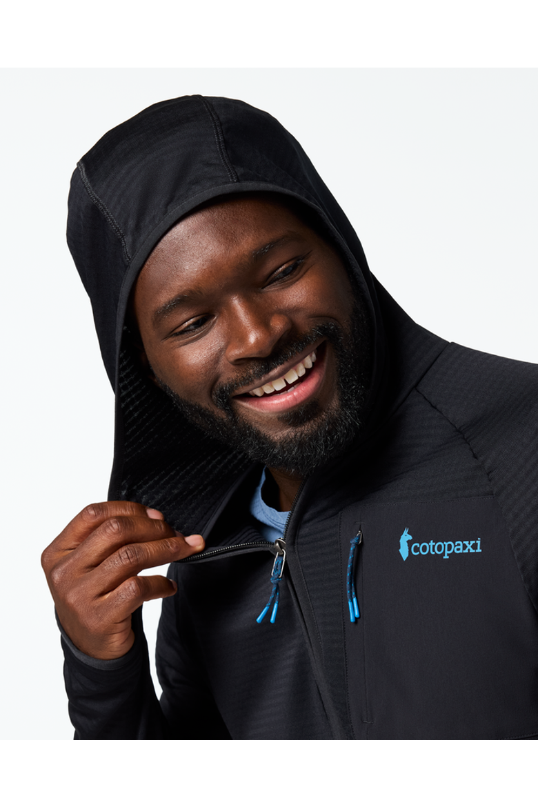 Otero Fleece Full-Zip Hooded Jacket - Men's, Alternate, color, Cotopaxi Black