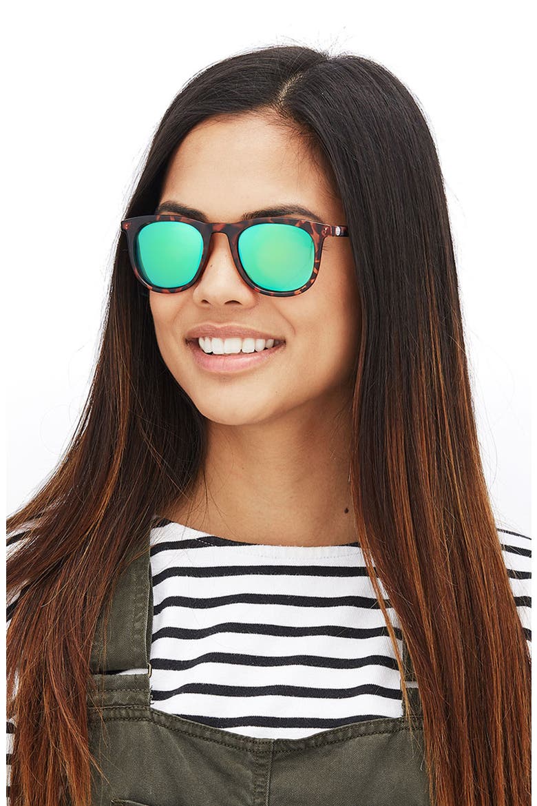 Seacliff 48mm Polarized Sunglasses, Alternate, color, CLEAR OCEAN
