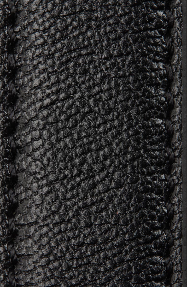 TOM FORD Goatskin Leather Belt, Alternate, color, 1N001 Black