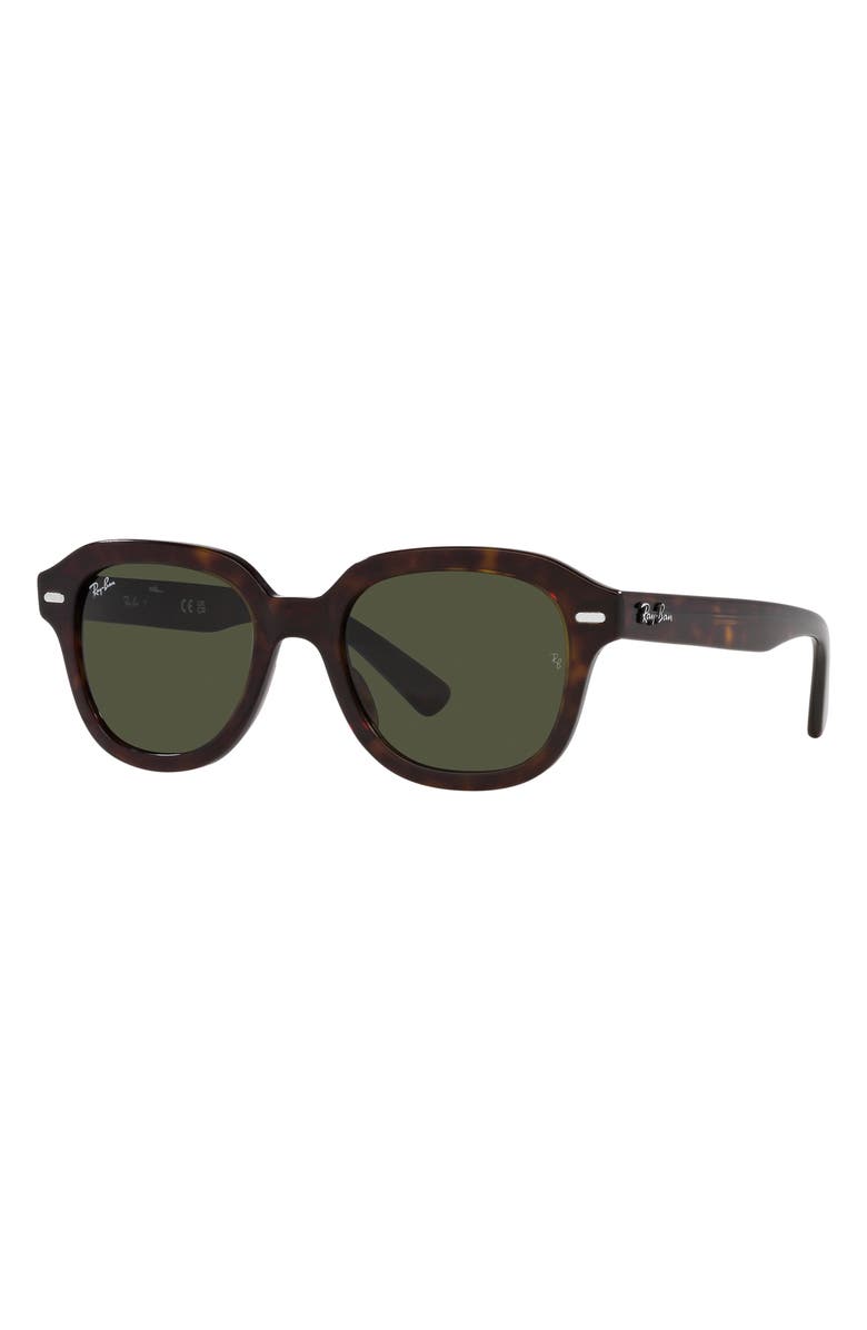 Ray-Ban Erik 53mm Square Sunglasses, Alternate, color, Havana