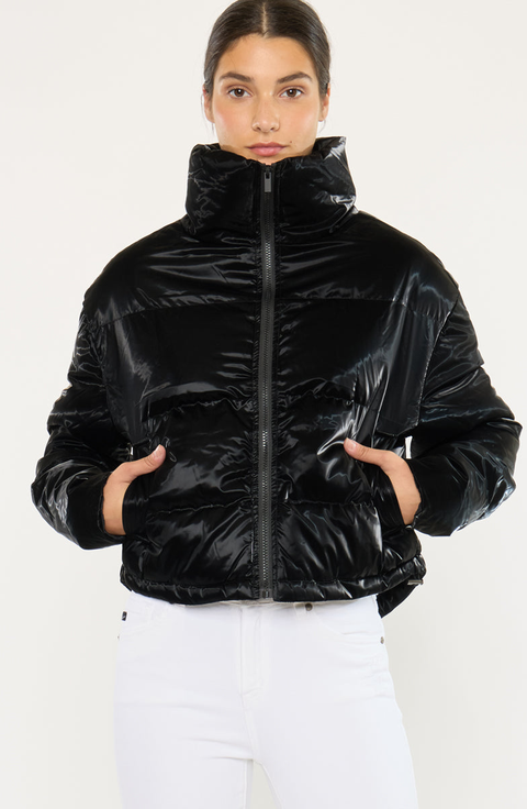 Lux Cropped Puffer Jacket