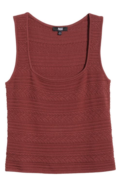 PAIGE PAIGE IMAN U-NECK SWEATER TANK