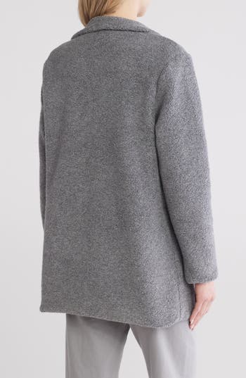 JAMES PERSE JAMES PERSE FAUX SHEARLING COAT