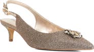 Dune London Context Pointed Toe Slingback Pump