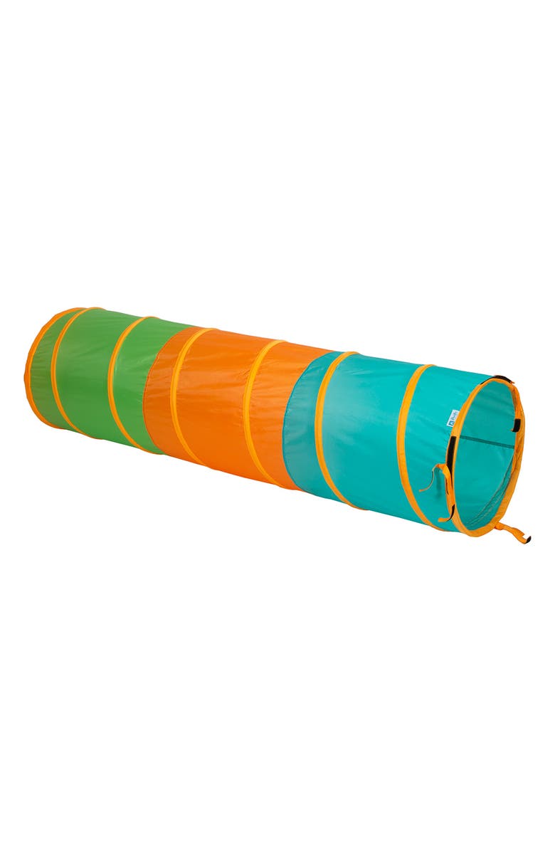 Pacific Play Tents Kids' Find Me Collapsible Play Tunnel, Alternate, color, Orange Multi