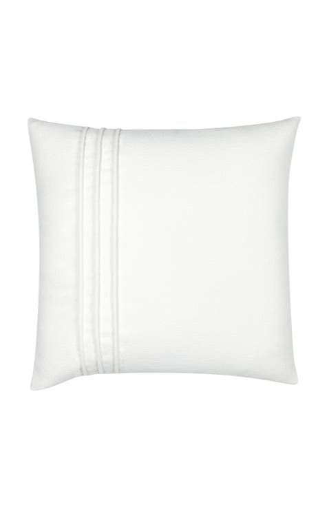 Continuity Hand Pleated Boucle Indoor & Outdoor Woven Accent Pillow