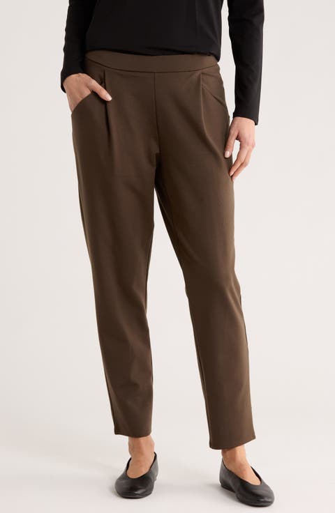 Tapered Ankle Pants