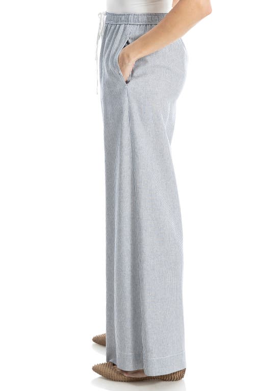 Max Studio Stripe Drawstring Pants