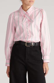 Universal Standard Janet Stretch Poplin Button-Up Shirt