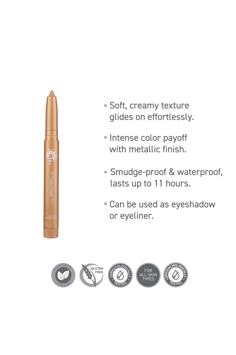 Master Stay Eyeshadow Pencil, Alternate, color, Peachy Rose
