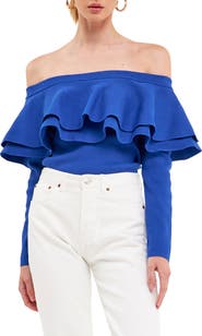 Endless Rose Off the Shoulder Knit Top