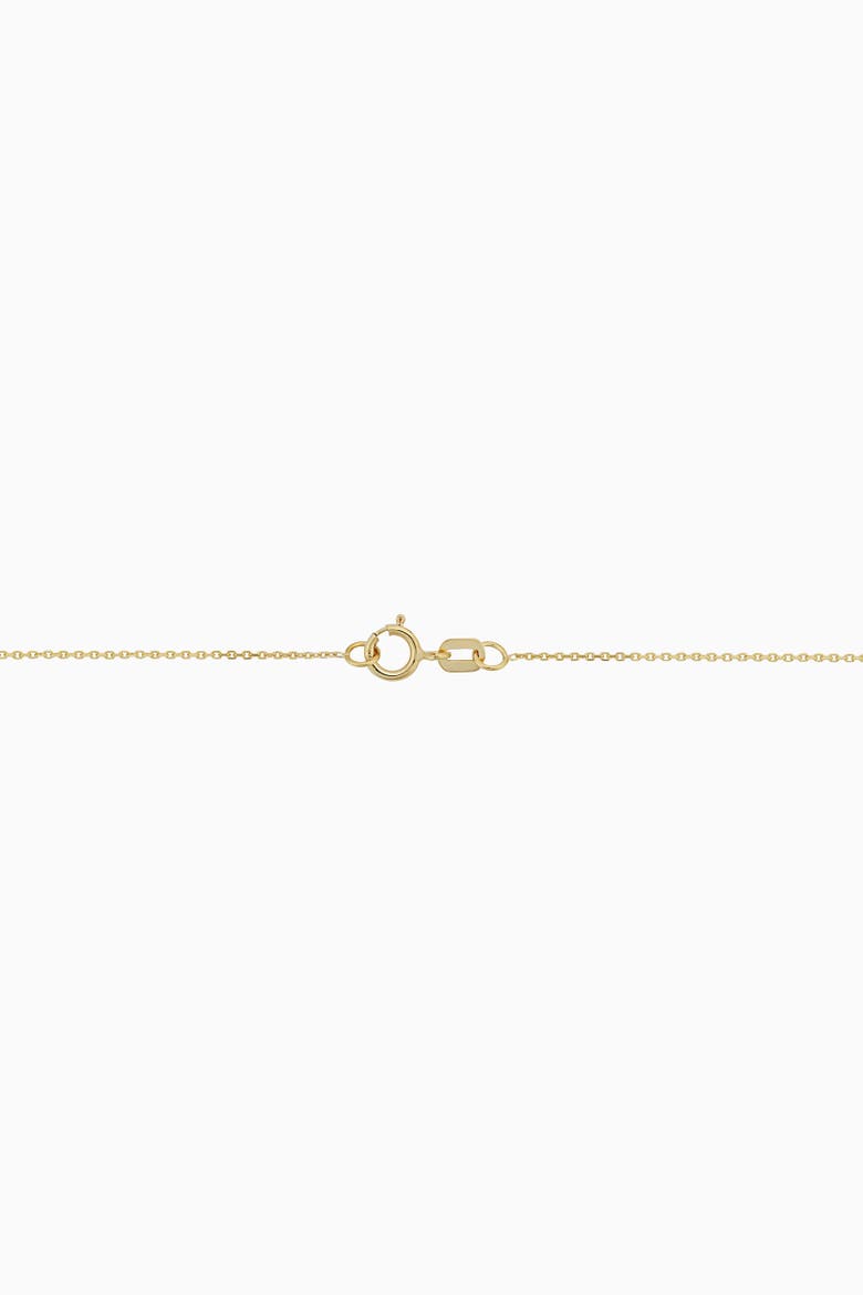 10K Gold North Star Necklace, Alternate, color, Yellow Gold