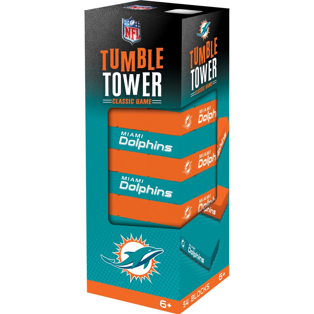 MASTERPIECES Miami Dolphins Tumble Tower in Multicolor at Nordstrom