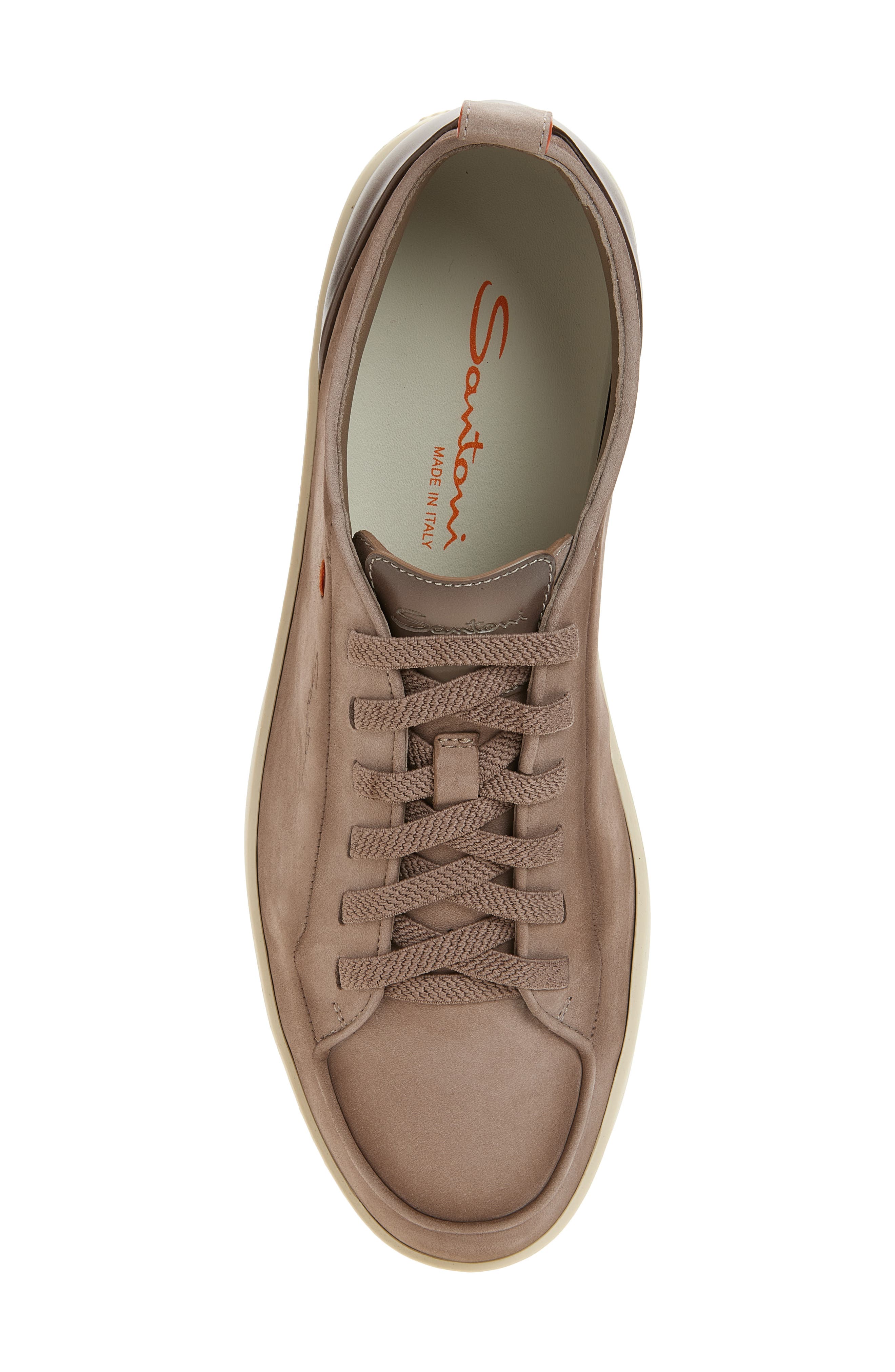 Santoni Off Duty Slip-On Sneaker, Alternate, color, Beige