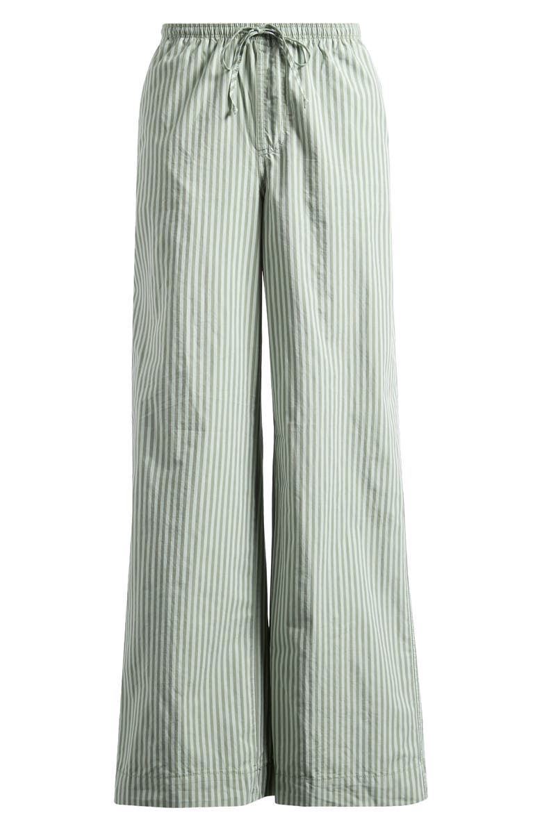 BDG Urban Outfitters Joey Stripe Cotton Drawstring Waist Pants, Alternate, color, Green