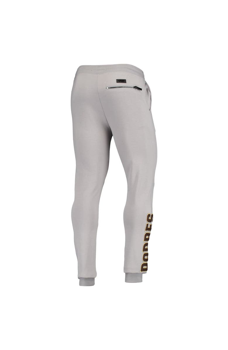 PRO STANDARD Men's Pro Standard Gray San Diego Padres Logo Jogger Pants, Alternate, color, Gray
