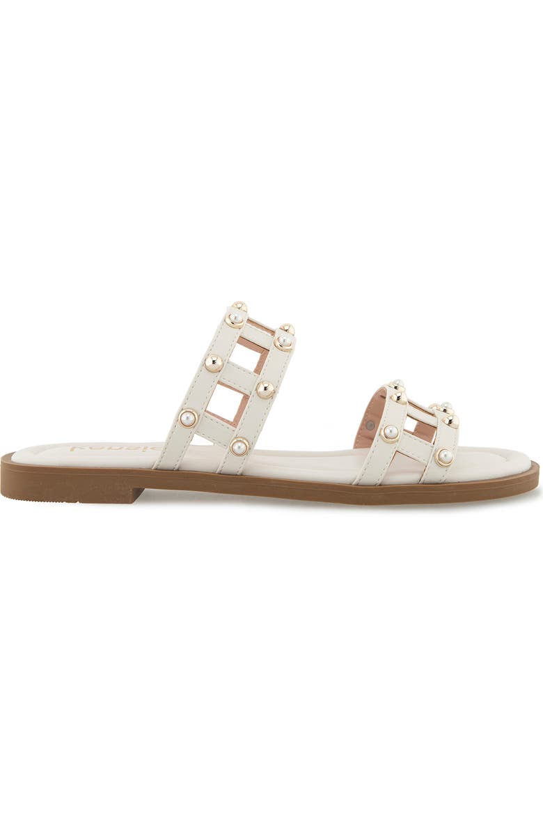 Kensie Malory Slide Sandal, Alternate, color, Off White