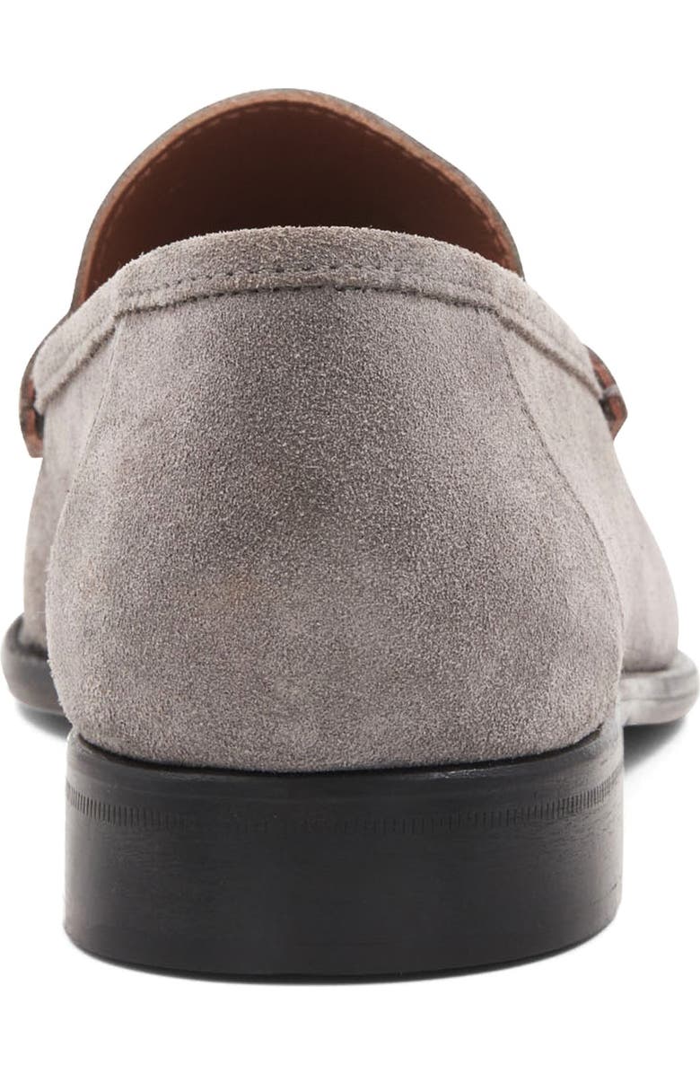 Bruno Magli Trieste Bit Loafer, Alternate, color, Light Grey Suede