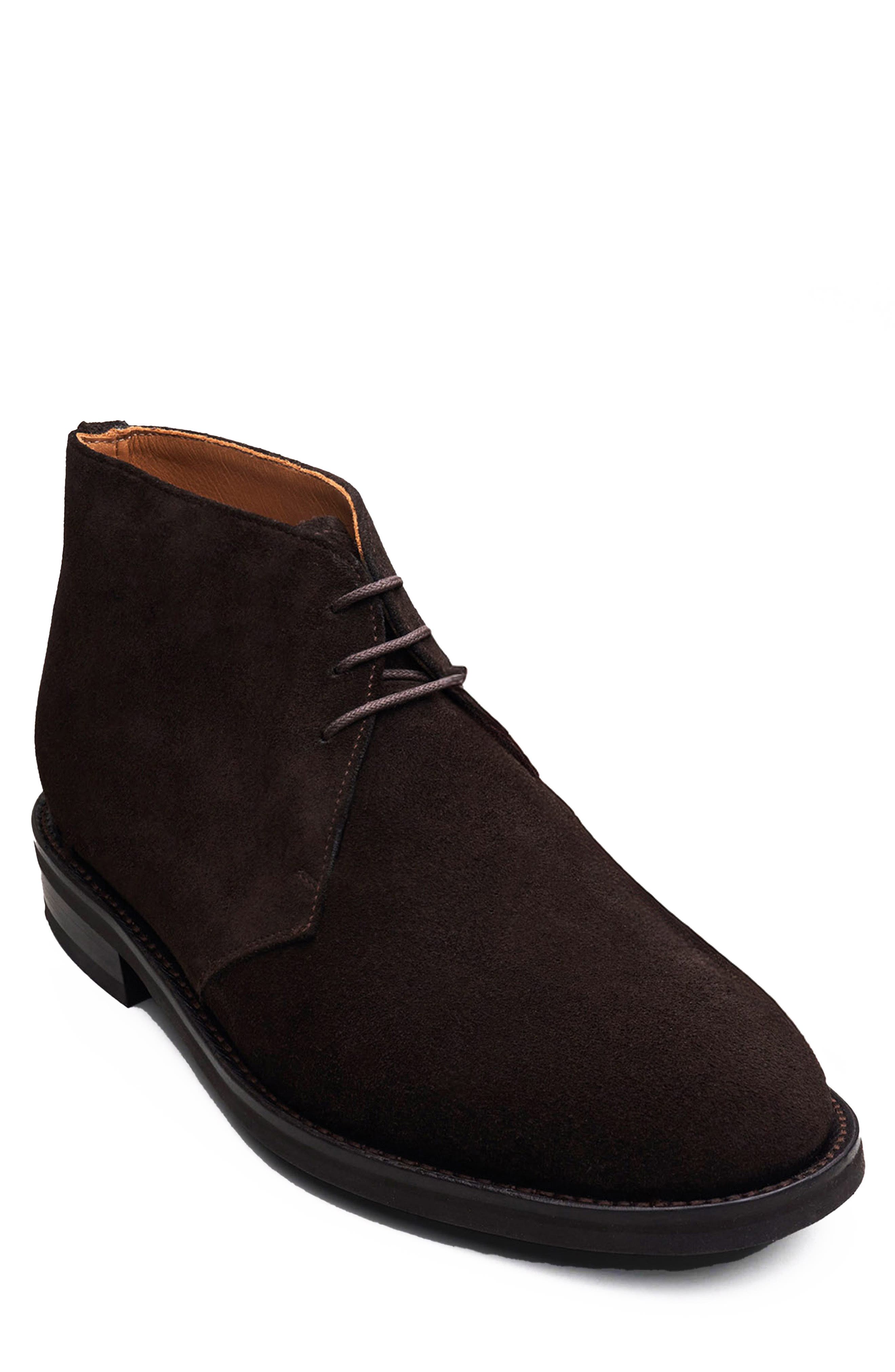 MORJAS The Chukka Boot, Main, color, Brown Suede