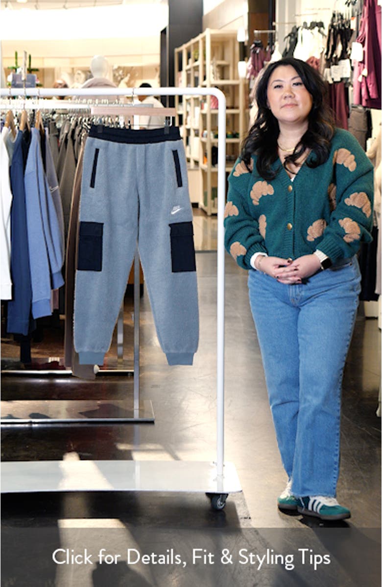 Kids' Sportswear Club Fleece Cargo Joggers, sales video thumbnail