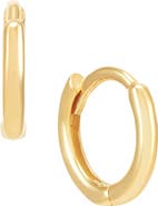 Frankie & Zoe 14K Gold Huggie Hoop Earrings