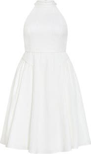 City Chic Textured Sleeveless Jacquard Midi Dress