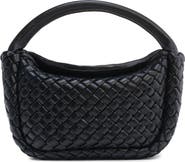 Bottega Veneta Mini Borsa Intrecciato Leather Top Handle Bag