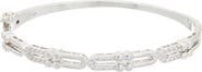 Juvell Cubic Zirconia Link Bangle Bracelet