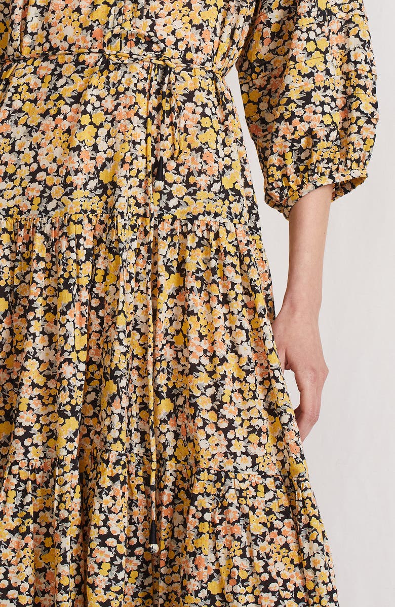 Apiece Apart Trinidad Organic Cotton Maxi Dress, Alternate, color, 